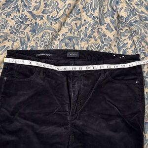 Talbots Black Corderoy Jegging